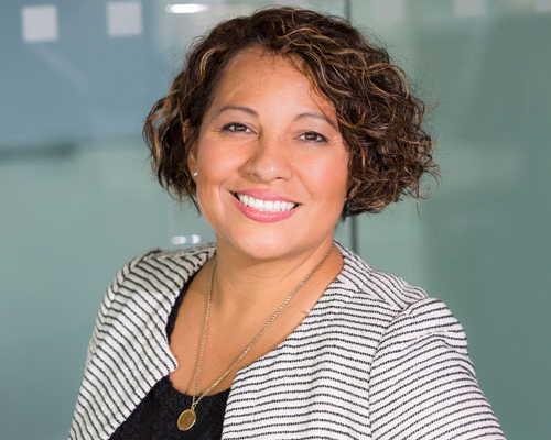 woman's headshot smiling